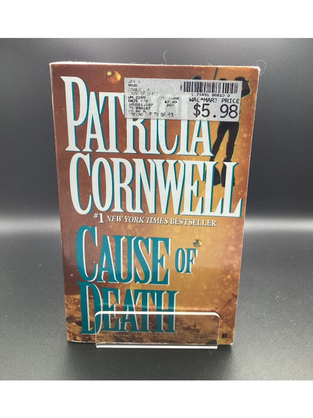 Cause of Death Patricia Cornwell Hardcover Book Excellent Used Minimal Wear Copy